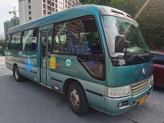 2015-jährige 26 Sitze verwendeten goldenes Dragon Coaster Bus, benutzte Maschine Mini Bus Coaster Bus Withs Hino