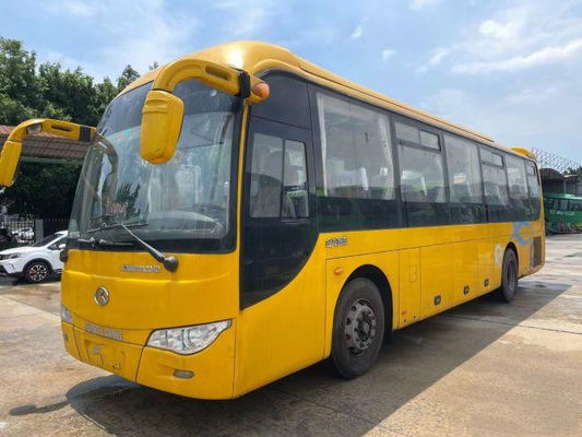 Benutzter Heckmotor Kinglong-Bus-XMQ6110 verwendete Trainer Bus Double Doors 50 Airbag-Fahrgestelle des Sitzeuro-IV