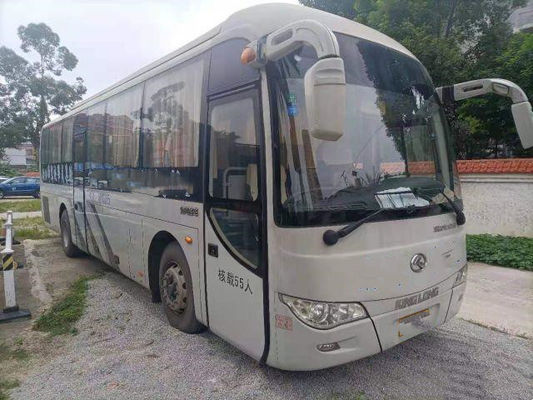 Verwendete Marke 55 Trainer-Bus XMQ6110 Kinglong setzt Yuchai-Maschinen-Doppeltüren