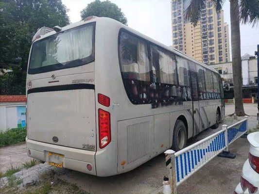 Verwendete Marke 55 Trainer-Bus XMQ6110 Kinglong setzt Yuchai-Maschinen-Doppeltüren