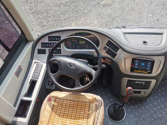 Benutzte höhere Busse Toyotas für Antriebs-Mini Car Kinglong Bus Coachs XMQ6802 35 Philippinen Hiace rechte Sitze