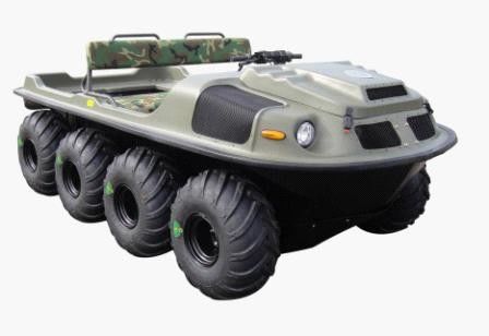 Off Road 8X8 alle Gelände-amphibischen Fahrzeuge passend für Land und Wasser