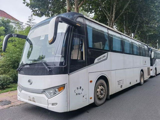 Benutzter Kinglong-Bus-niedriger Kilometer benutzter Zug Bus For Africa 50 setzt einzelnes Tür-Modell XMQ6112
