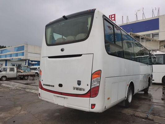 Sitze YUTONG-Bus-35 übergeben an zweiter Stelle Zug-Used Bus Export benutzten Zug Bus des Dieselkraftstoff-ZK6107