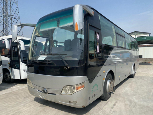 Sitzpassagier zweite Handbus Yutong 47 transportiert verwendeten Dieseltrainer, den Buses With Leather LHD benutzte Stadt-Busse setzt