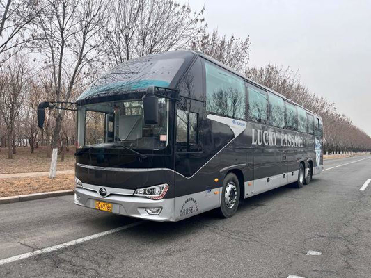 Doppelstöckiger Bus ZK6148 benutzte Luxusbus-Zug 2019 trainer-Bus For Africas Rhd Yutong 56seats