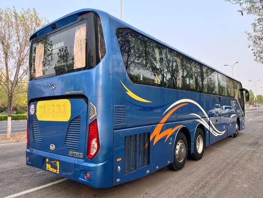 Kinglong-Bus neues XMQ6135 verwendete Trainer Buses 56 Sitze LHD Front Engine Double Axle