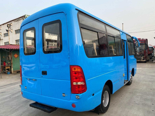Benutzter Maschinen-Euro 4 Mini Vans 136hp DongF EQ6600 17seats Yuchai verließ Hand-Antrieb