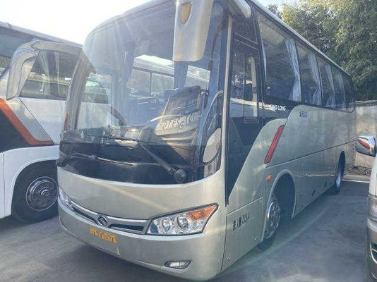 Kinglong benutzte Maschinen-Bus des Bus-XMQ6802 des Reisebus-33seats Yuchai mit Schaltgetriebe