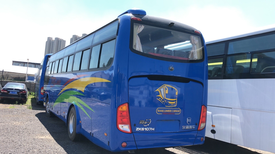 Raer-Maschine Rhd benutzte Zug-Two Doors Luxury-Fahrzeug 47seats Yutong-Bus-ZK6107H