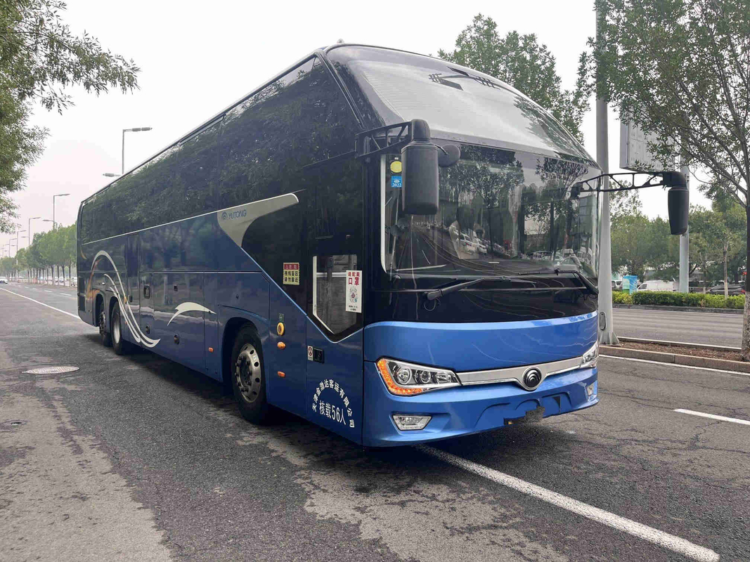 Doppelter Heckmotor-Zug Decker Bus Sightseeing Yutongs ZK6148 56-Sitze- Leftt-Handfahrer