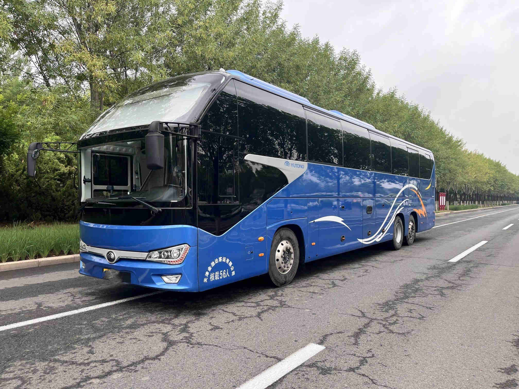 Doppelter Heckmotor-Zug Decker Bus Sightseeing Yutongs ZK6148 56-Sitze- Leftt-Handfahrer