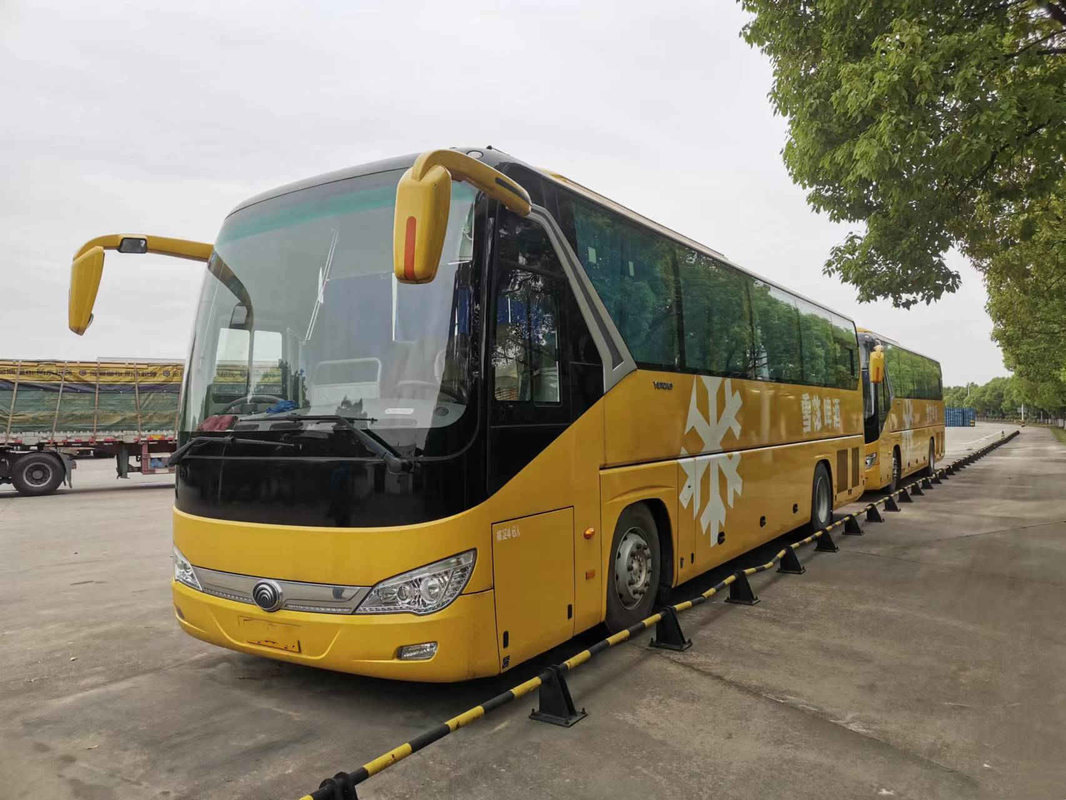 Luxus-Seat verwendeter Yutong ZK6119 Trainer Buses 46 Vip setzt Rhd-Heckmotor-doppelte Tür