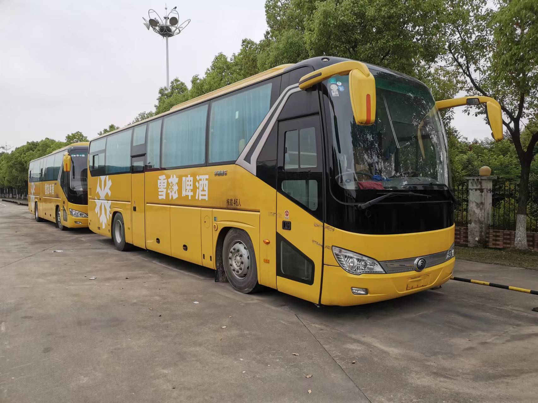 Luxus-Seat verwendeter Yutong ZK6119 Trainer Buses 46 Vip setzt Rhd-Heckmotor-doppelte Tür