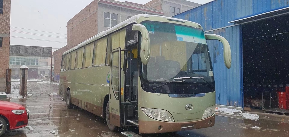 55 Sitze verwendeter Trainer Bus Second Hand Kinglong XMQ6129 mit Steuerung des Dieselmotor-LHD