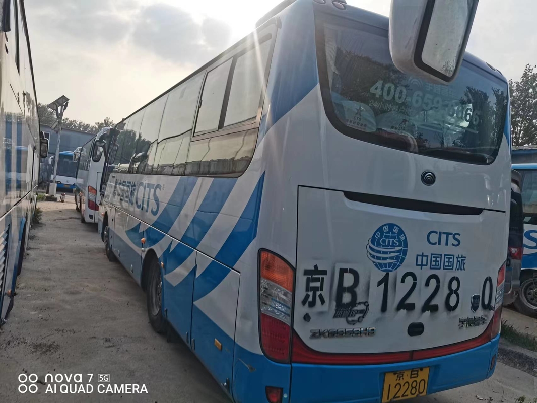 35 Sitze benutzter Yutong-Bus ZK6858 Mini-RHD Dieselmotoren für Transport steuernd