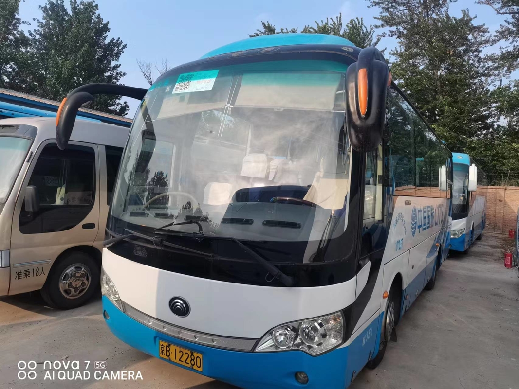 35 Sitze benutzter Yutong-Bus ZK6858 Mini-RHD Dieselmotoren für Transport steuernd