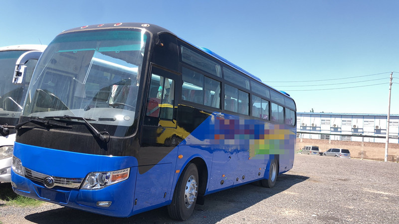 2015-jährige 47 Sitze benutzte Trainer-Bus With News Seat LHD Yutong ZK6107 Steuerung