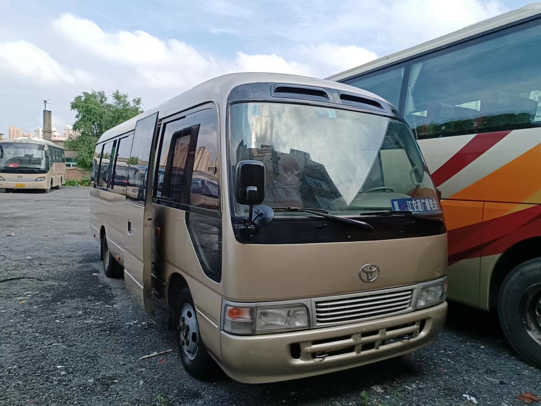 2016-jährige 29 Sitze benutzte Hand des Toyota-Küstenmotorschiff-Bus-zweite mit Diesel-Maschine 1Hz