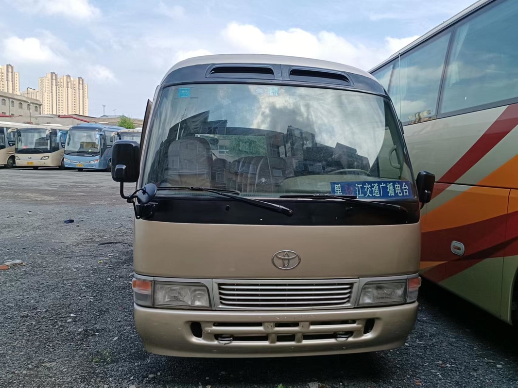 2016-jährige 29 Sitze benutzte Hand des Toyota-Küstenmotorschiff-Bus-zweite mit Diesel-Maschine 1Hz