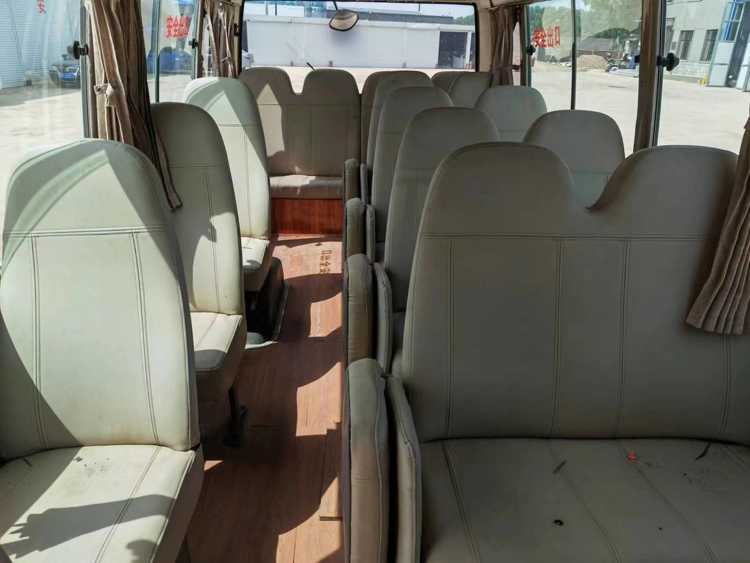 2017-jähriger 29 Sitze benutzter Toyota-Küstenmotorschiff-Bus mit Diesel-Maschine 1Hz mit Falttür
