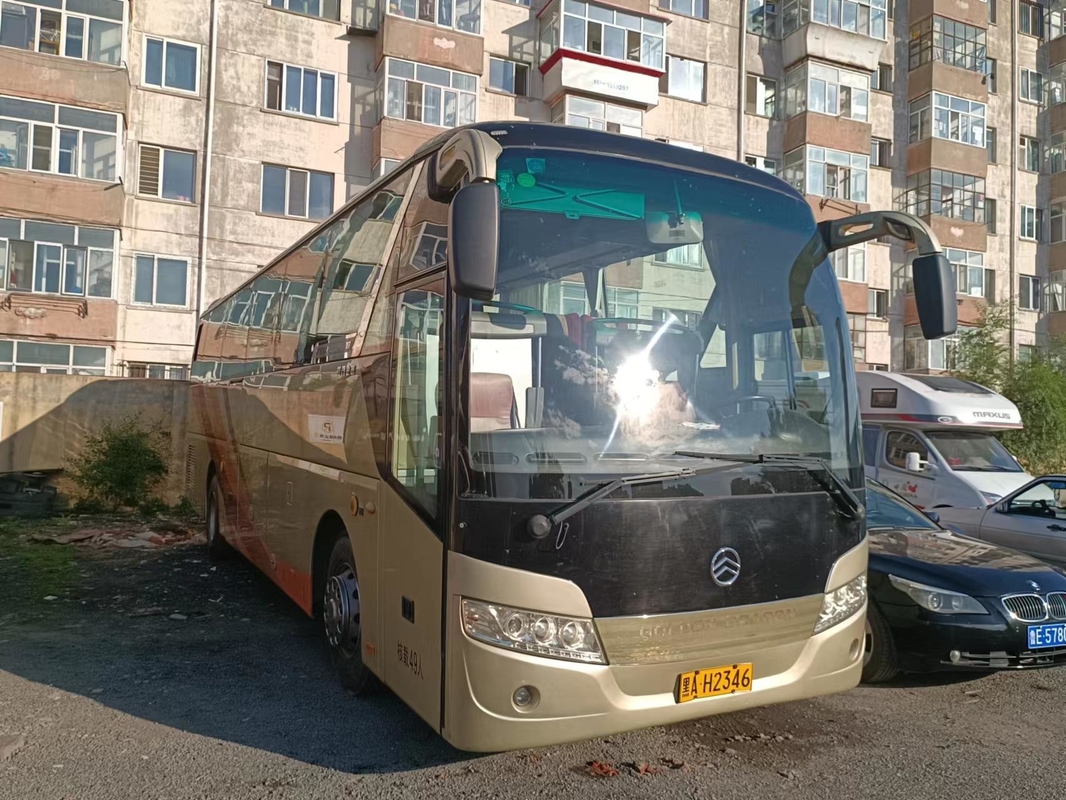 2014-jährige 49 Sitze verwendeter goldener Trainer LHD Dragon Buss XML6113 in gutem Zustand