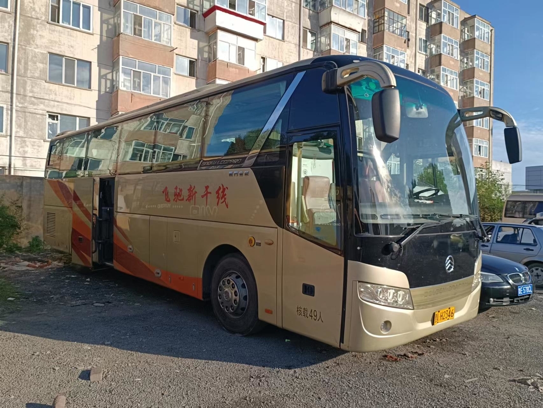2014-jährige 49 Sitze verwendeter goldener Trainer LHD Dragon Buss XML6113 in gutem Zustand