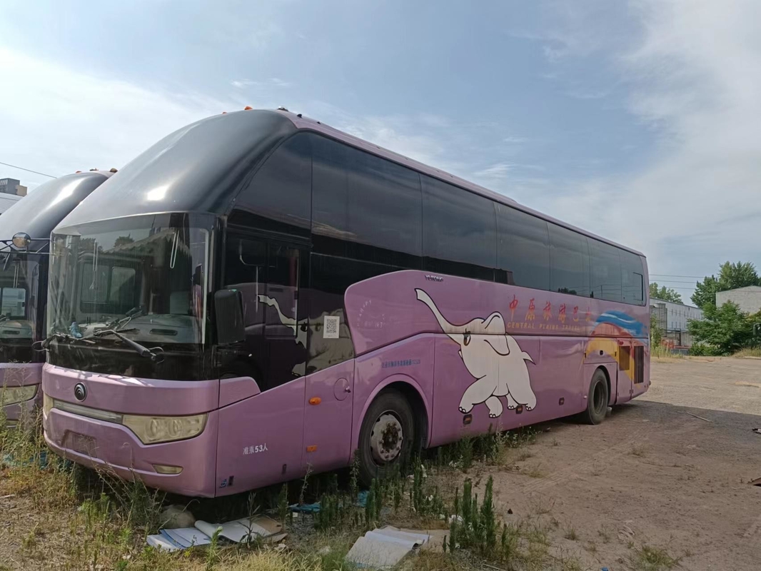 53 Sitze RHD LHD benutzten Doppeltüren Trainer-Buses Rear Engines Yutong Zk6122 Weichai WP.10 247kw