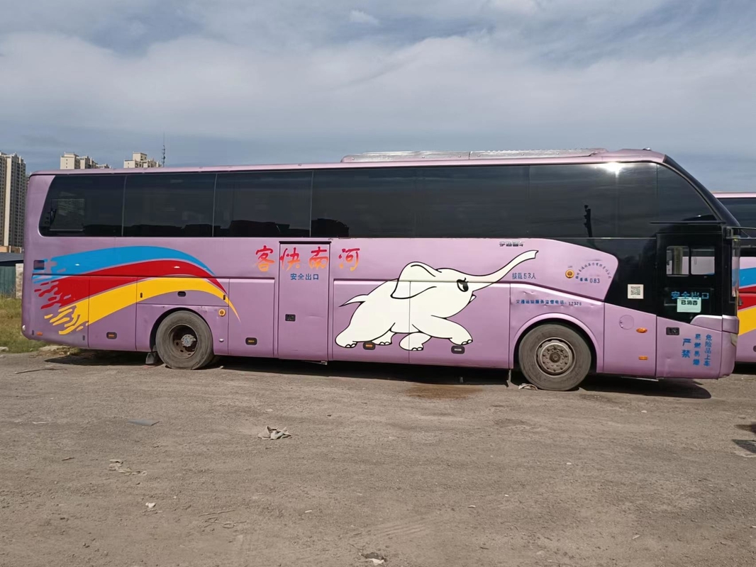 53 Sitze RHD LHD benutzten Doppeltüren Trainer-Buses Rear Engines Yutong Zk6122 Weichai WP.10 247kw