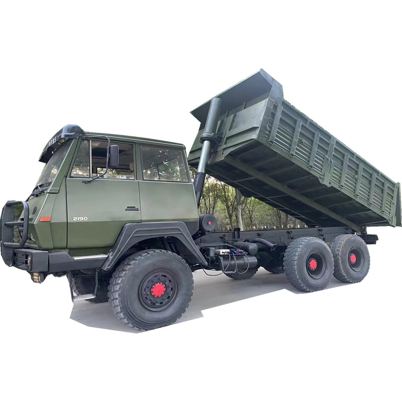 Benutzter Antriebs-Tipper Withs 3 des starken Dieselkraftstoff-310hp voller Kipplaster der Differenzialsperre-6X6