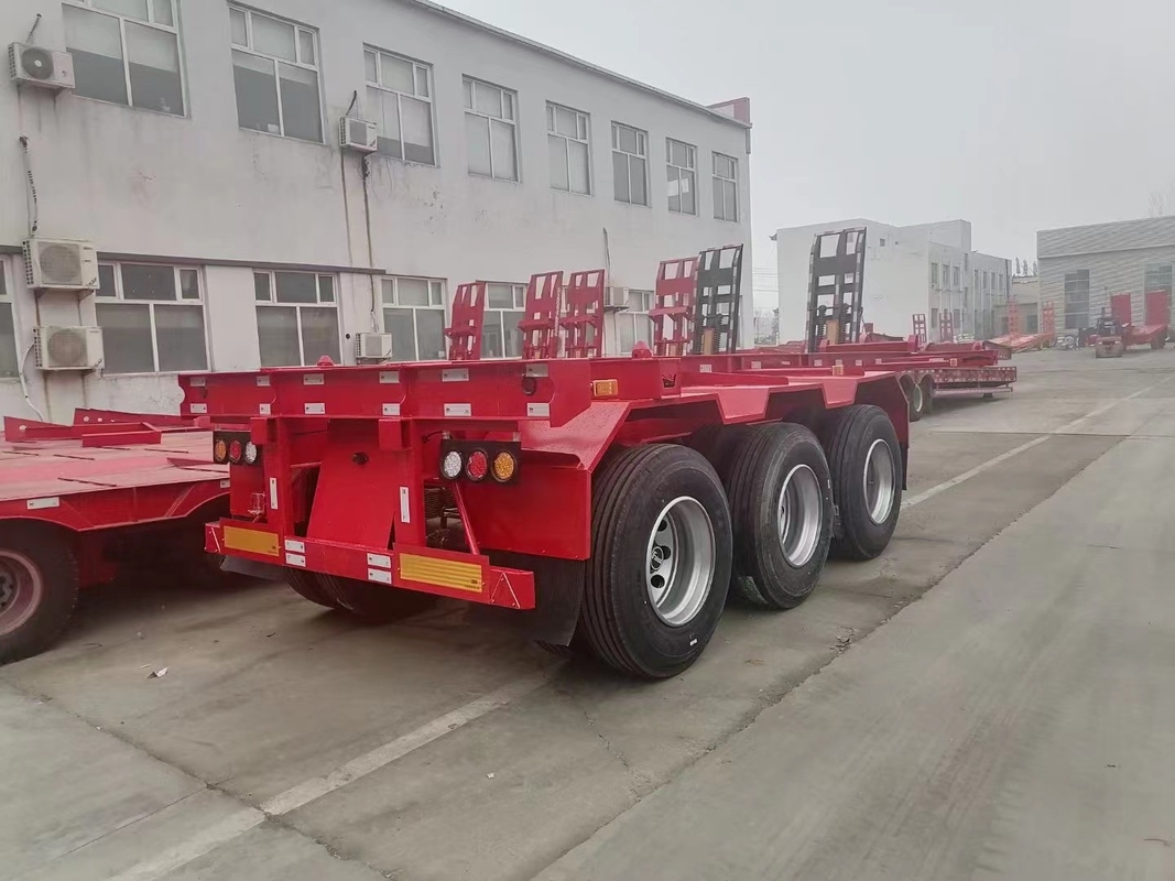 Drei Axle Semi Trailer Platform Trailer-nagelneue hergestellt in China