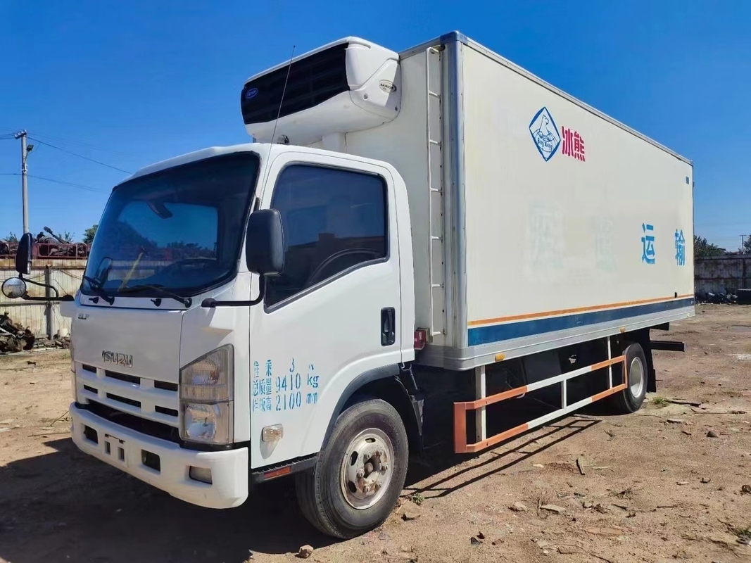 ISUZU Refrigerated Van 130P 89kw benutzte Fahrzeug-Kühlkette-Transportfahrzeug Diesel-98km/H