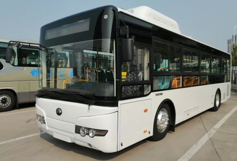 32 / 92 Sitze benutzter Yutong-Stadt-Bus Zk6105 mit CNG-Brennstoff für öffentlichen Transport