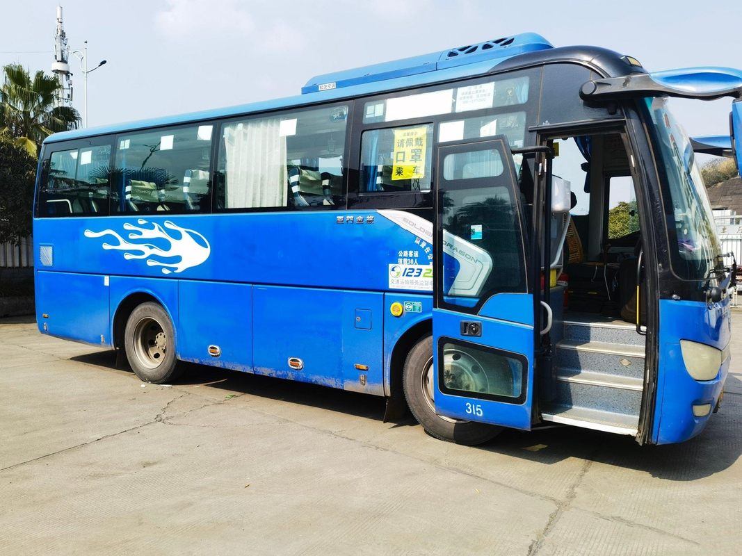 Heckmotor-Bus Dragon Mini Bus Vehicle Tourists XML6807 des Plan-30seats 2+2 goldener
