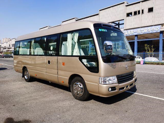 Linker Hand-Antrieb benutzter Küstenmotorschiff-Bus japanischer Mini Bus Toyota Brand 29seats 2TR
