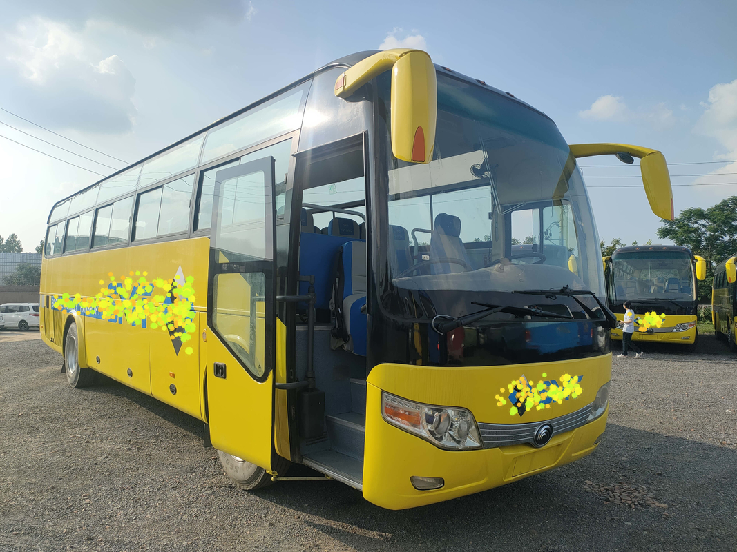 2+3 Plan 60seats verwendete Yutong transportiert Luxustrainer Africa 10 der Bus-Luftsack-Meter Suspendierungs-ZK6110