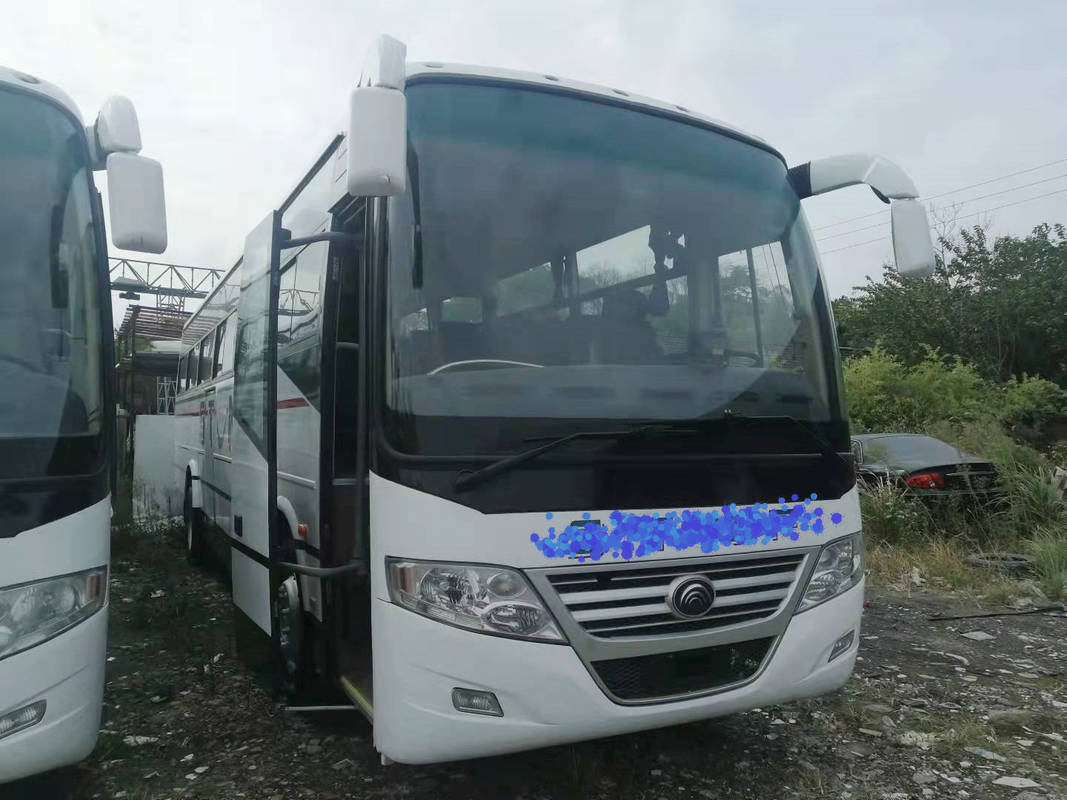 RHD/LHD verwendeten Trainer Bus 2+3layout 60seats mit Anschlagplatte-Frühlings-Suspendierung Yutong ZK6112D