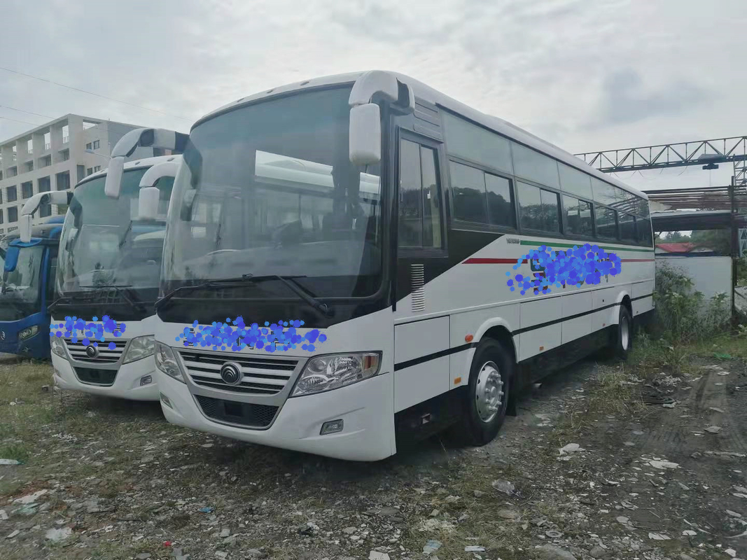 RHD/LHD verwendeten Trainer Bus 2+3layout 60seats mit Anschlagplatte-Frühlings-Suspendierung Yutong ZK6112D