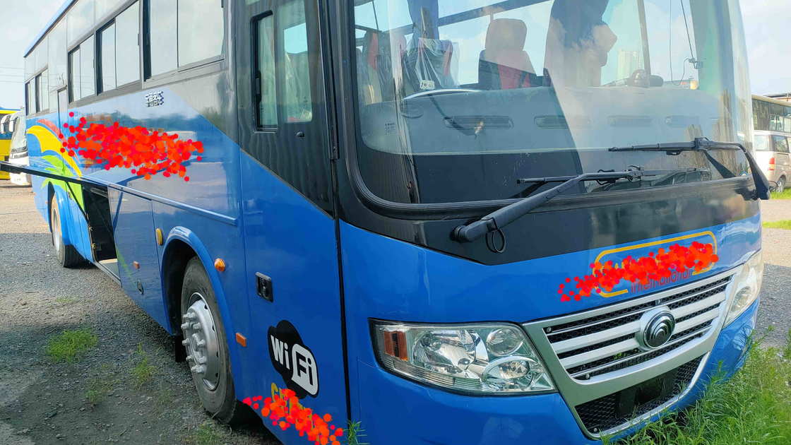 Rechte Zustand Front Engine Bus Yutong Brands des Antriebs-53seats WIFI System-ZK6112D