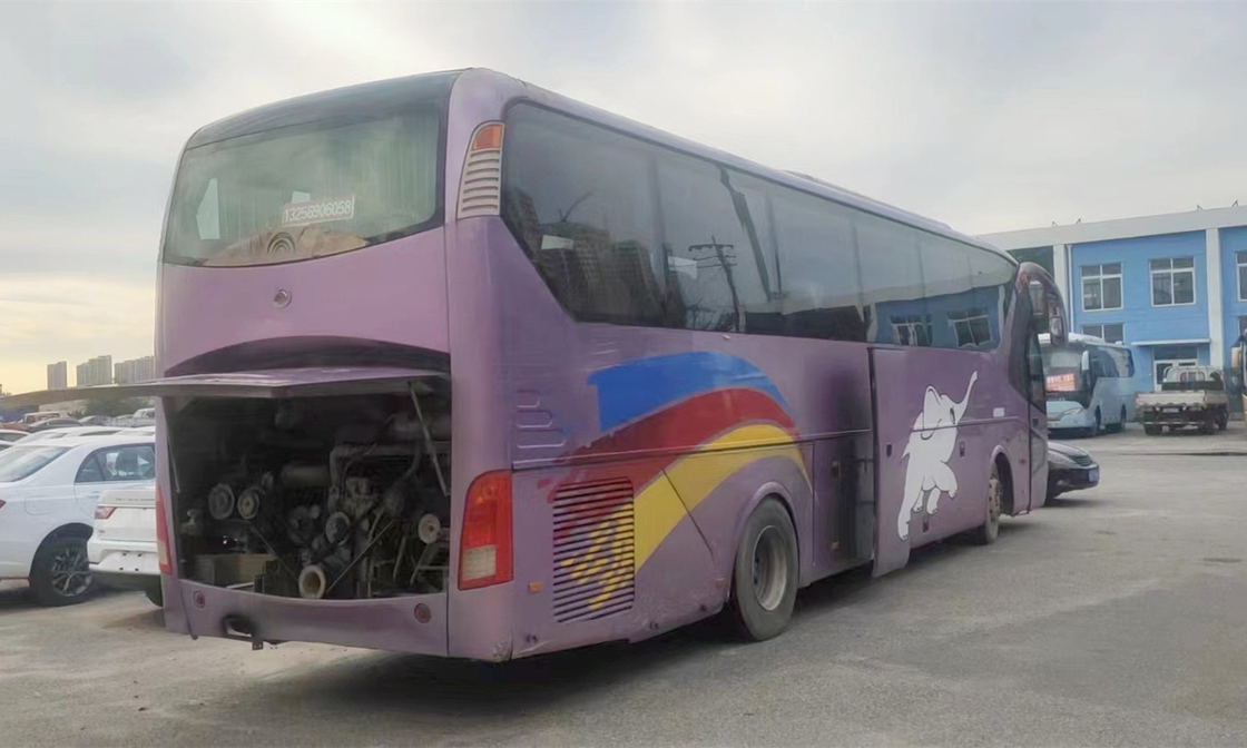 Des Bus-städtischer öffentlichen Transports ZK6129 Yutong Tür-Cummins- Enginezug With Toilet des Bus-53seats zwei