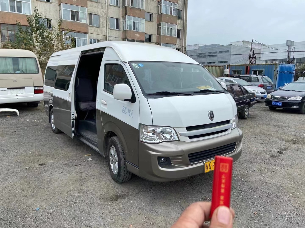 2016-jährige 18 Sitze benutzte Maschine Mini Bus Gasolines JINBEI Hiace 3TZ kein Unfall in gutem Zustand