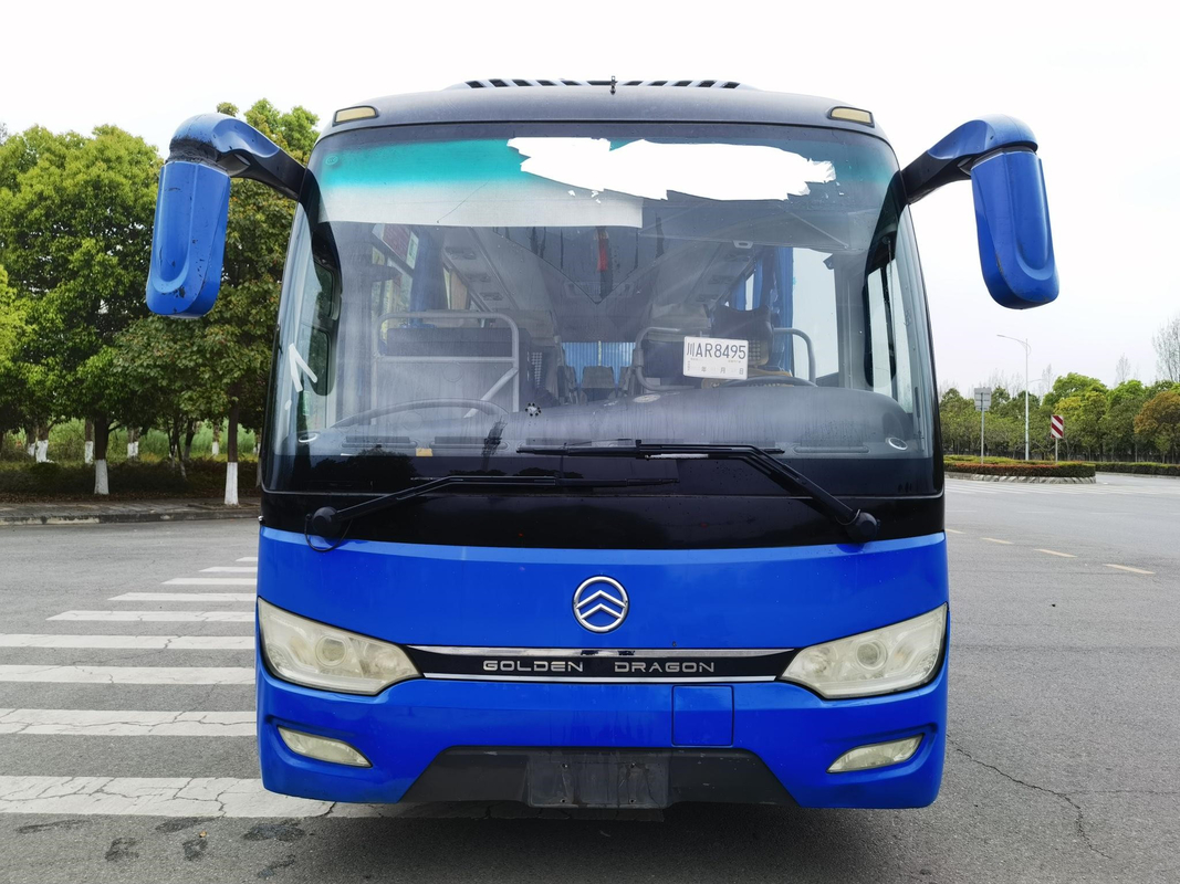Goldener Passagier-Bus-30-Sitze- Abdeckung Dragon Buss XML6807 verwendete Bus-Transport Urbain