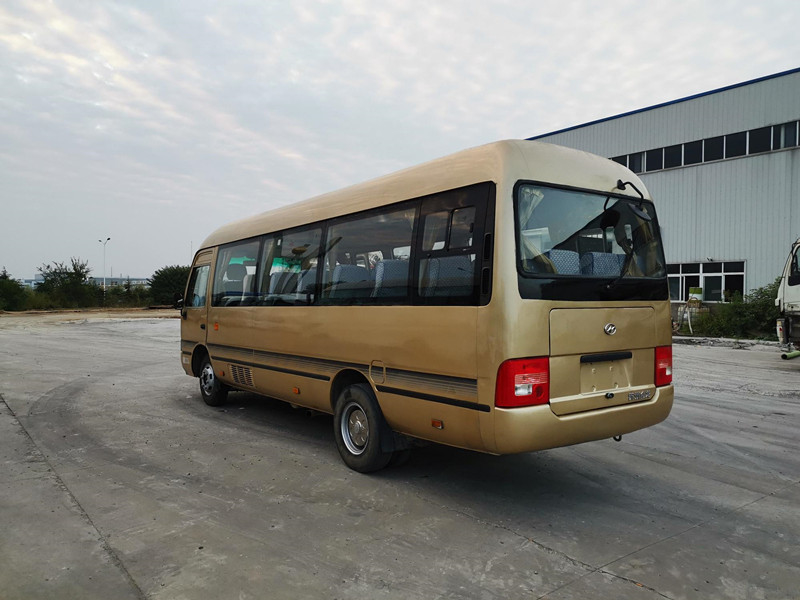 23 Sitz2014-jähriges verwendetes höheres Küstenmotorschiff Mini Bus KLQ6702E4 mit Maschinen-linker Handsteuerung