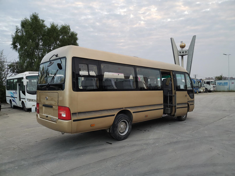 23 Sitz2014-jähriges verwendetes höheres Küstenmotorschiff Mini Bus KLQ6702E4 mit Maschinen-linker Handsteuerung
