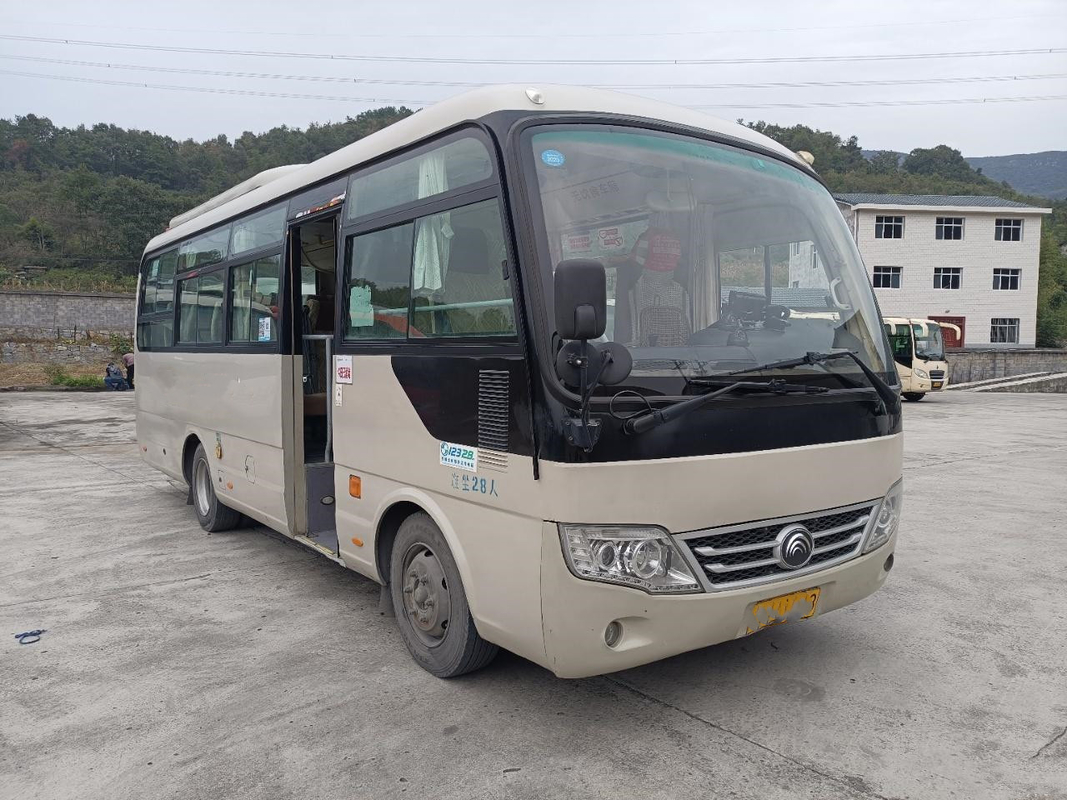 Links-Steuerung der Mini Tour Coach Used Yutong-Bus-ZK6729D 130hp Falttür-28seater