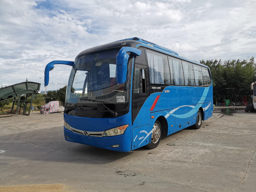 XMQ6802 benutzter Bus Kinglong verließ Steuerungstrainer 35seats elektrische Luftsack-Suspendierung YC4G 147kw
