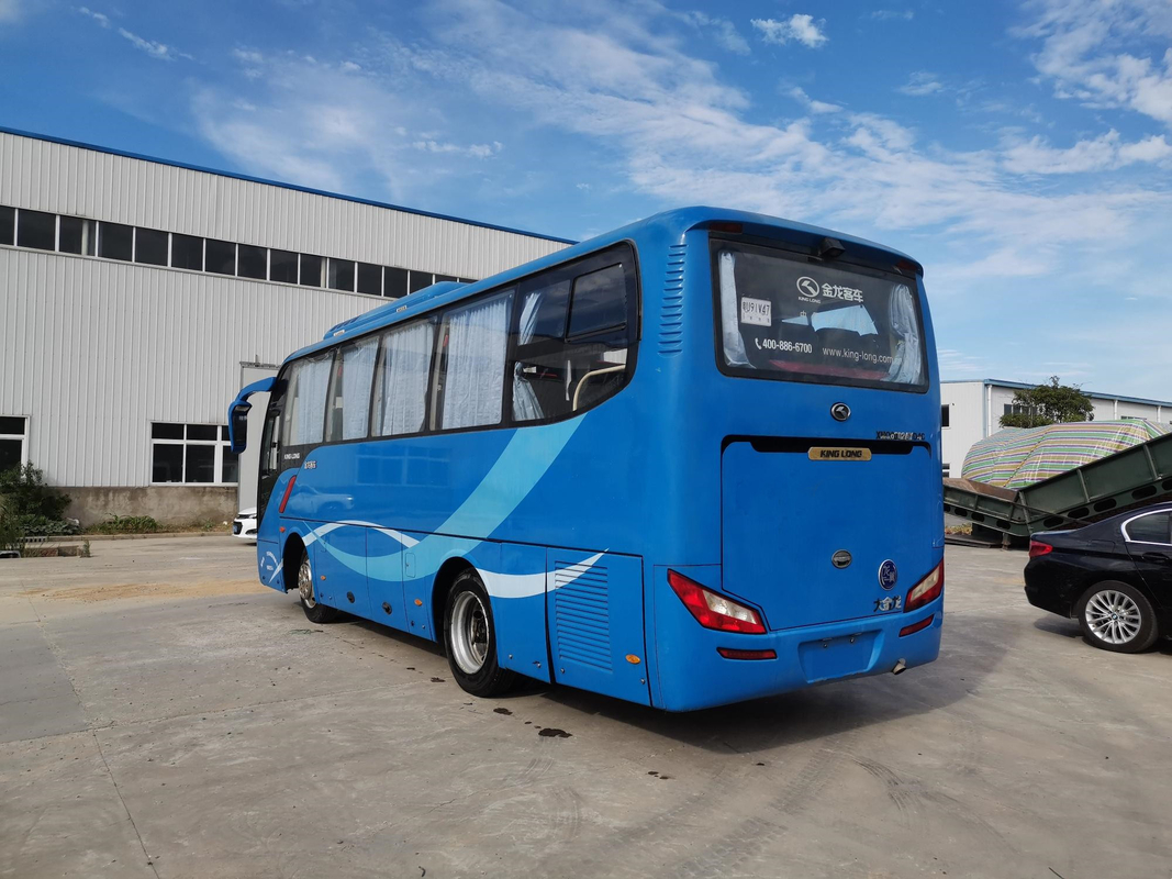 XMQ6802 benutzter Bus Kinglong verließ Steuerungstrainer 35seats elektrische Luftsack-Suspendierung YC4G 147kw