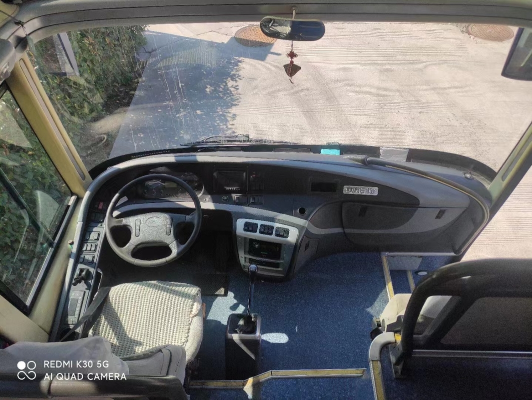 Bus ZK6127 55 Sitze benutzte Yutong 2014-jährige Weichai-Maschine mit Blattfederung