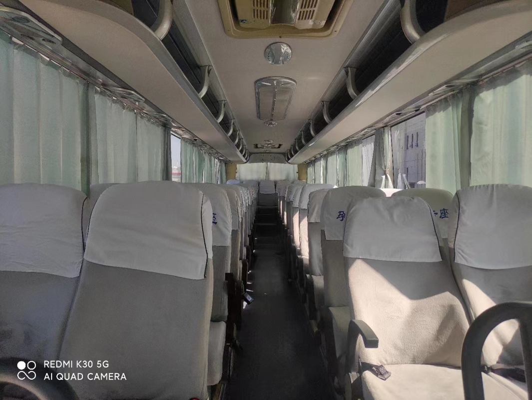Bus ZK6127 55 Sitze benutzte Yutong 2014-jährige Weichai-Maschine mit Blattfederung