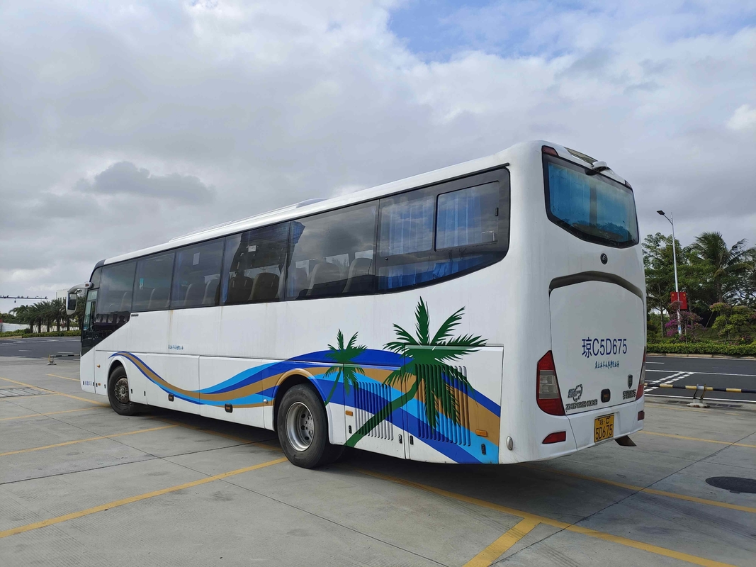 2015-jähriger 55 Sitzer benutzte Dieselmotor-doppelte Tür Yutong-Bus-Zk6122 LHD